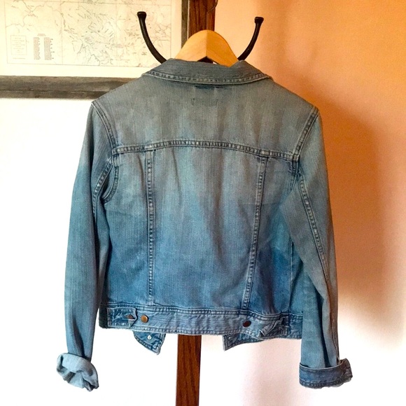 Gap 1969 Vintage Look Denim Blue Jean Jacket XS - Picture 10 of 15